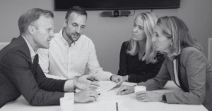 forhandling og teamleder